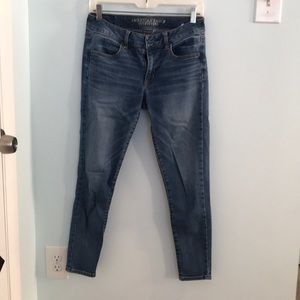 Light wash jeans